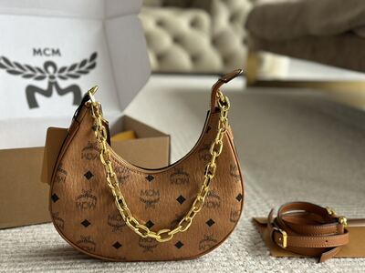 MCM Hobo Bag view 3