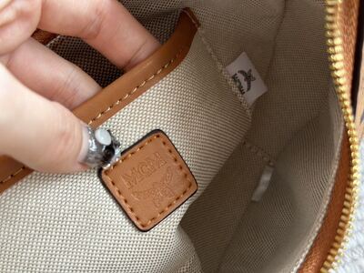 MCM Crescent Shoulder Bag view 2