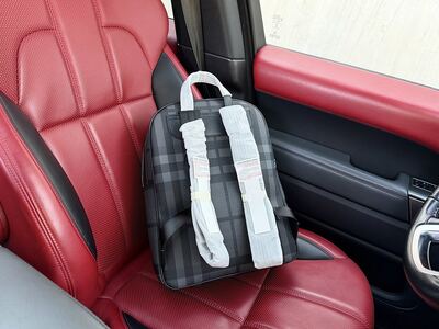 Burberry Check Crossbody Bag view 2