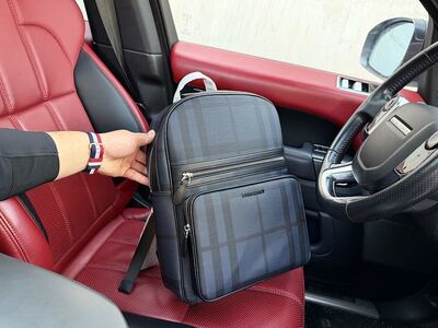 Burberry Check Crossbody Bag view 16