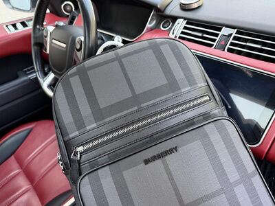 Burberry Check Crossbody Bag view 6