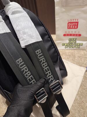 Burberry Check Backpack view 11