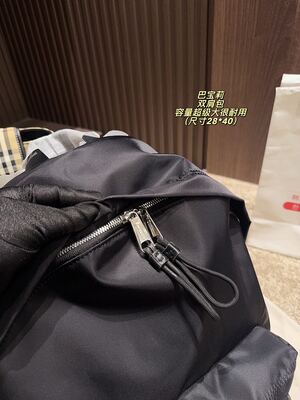 Burberry Check Backpack view 14
