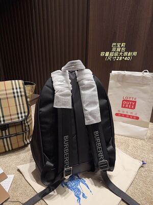 Burberry Check Backpack view 16