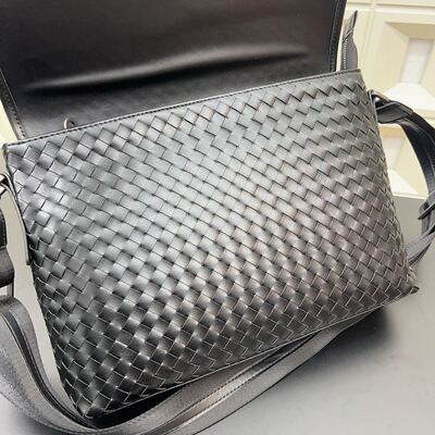 Bottega Veneta Intrecciato Messenger Bag view 12