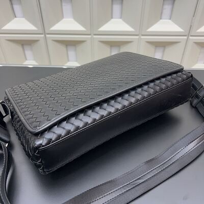 Bottega Veneta Intrecciato Messenger Bag view 13