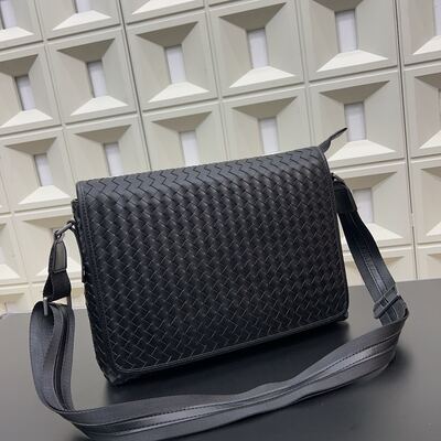 Bottega Veneta Intrecciato Messenger Bag view 14