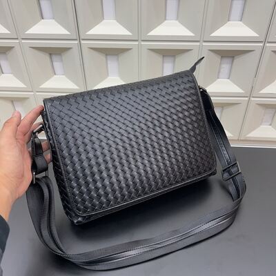 Bottega Veneta Intrecciato Messenger Bag view 15
