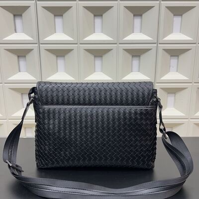 Bottega Veneta Intrecciato Messenger Bag view 17