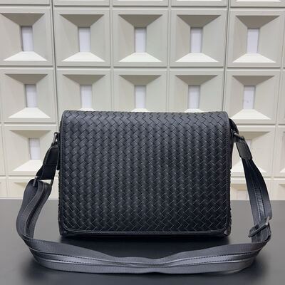 Bottega Veneta Intrecciato Messenger Bag view 18