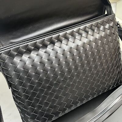 Bottega Veneta Intrecciato Messenger Bag view 4