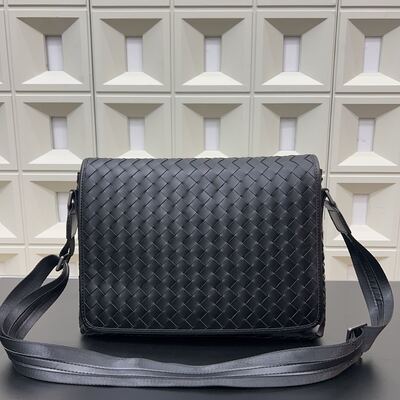 Bottega Veneta Intrecciato Messenger Bag view 9