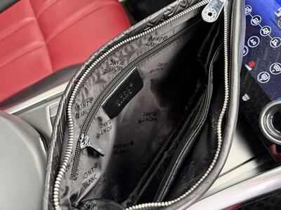 Montblanc Woven Leather Clutch view 3