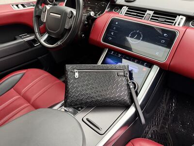 Montblanc Woven Leather Clutch view 8