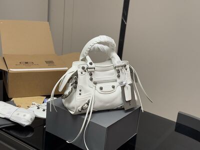 Balenciaga Metallic City Bag view 3