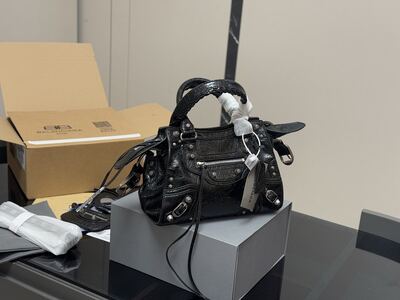 Balenciaga Metallic City Bag view 1