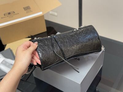 Balenciaga Metallic City Bag view 4