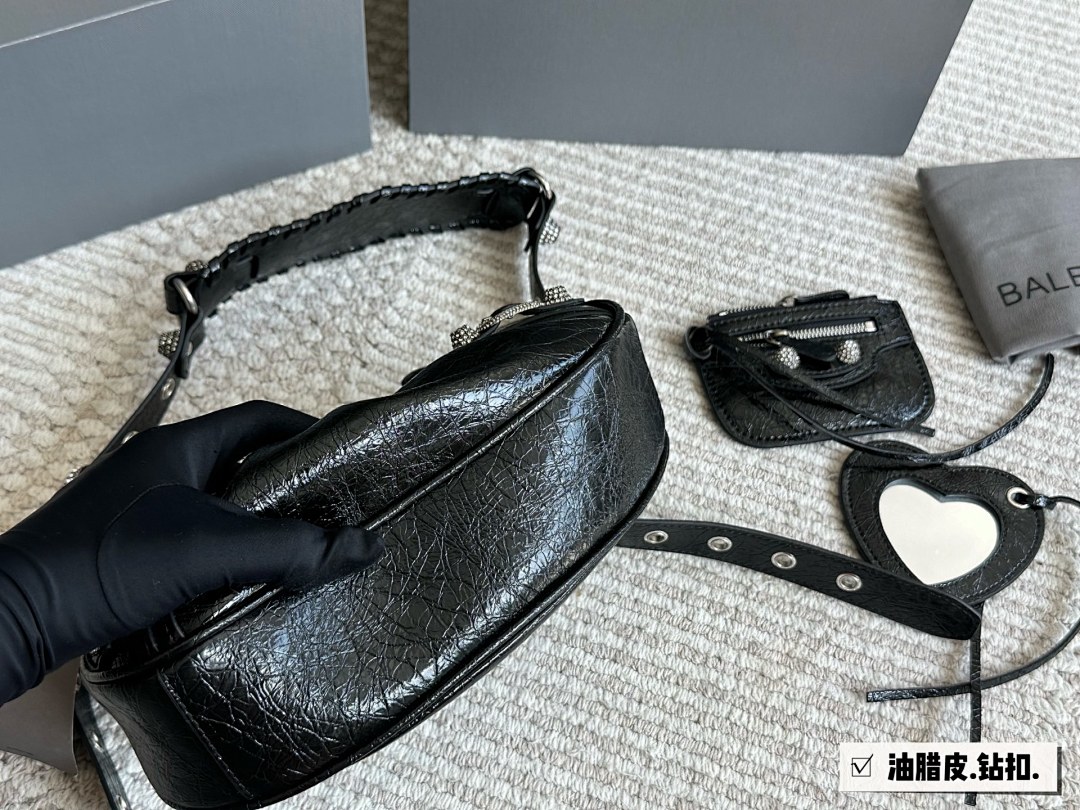 Balenciaga Hourglass Shoulder Bag view