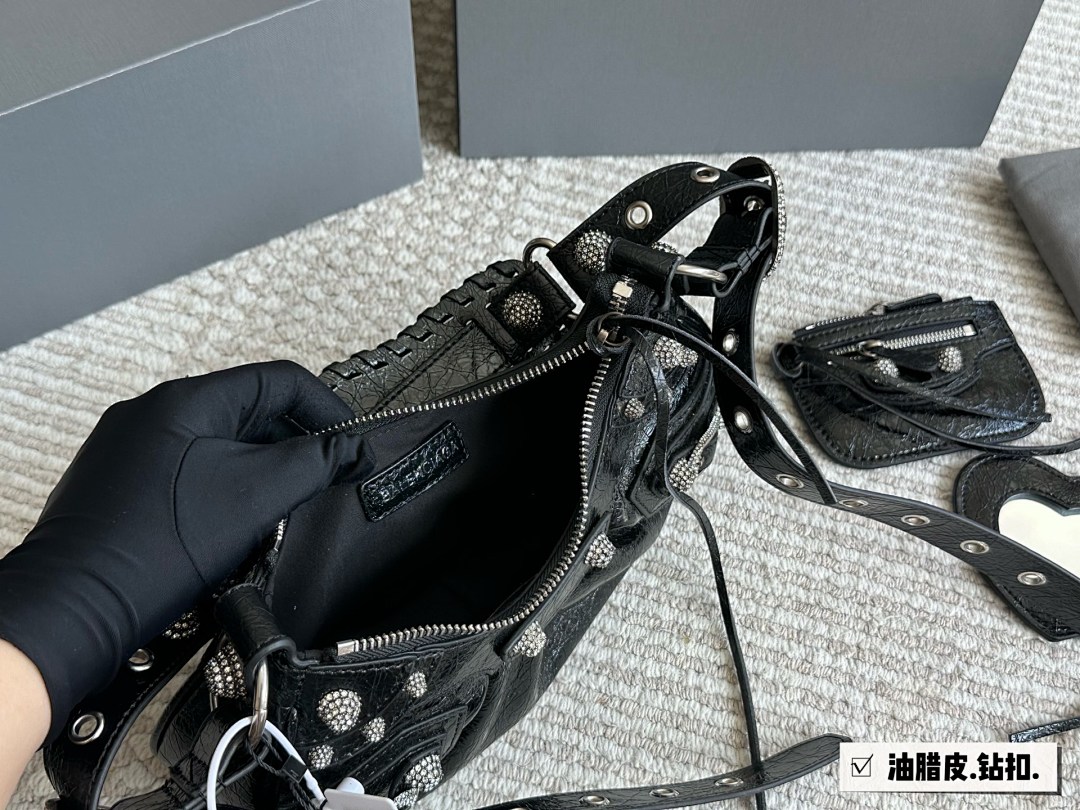 Balenciaga Hourglass Shoulder Bag view