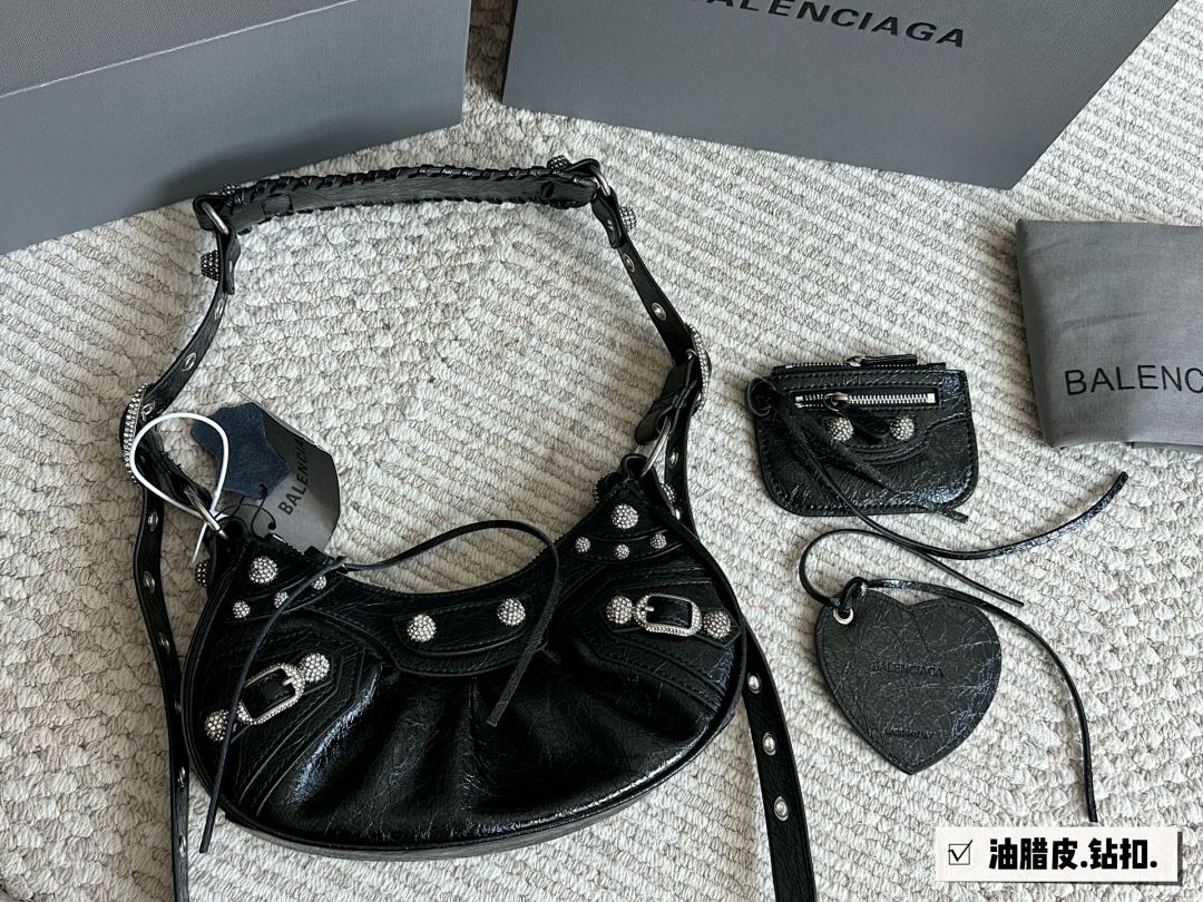 Balenciaga Hourglass Shoulder Bag view