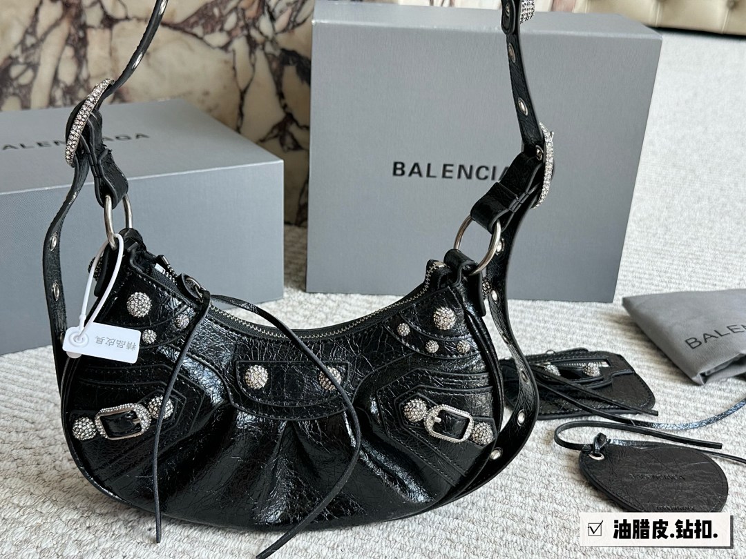 Balenciaga Hourglass Shoulder Bag view