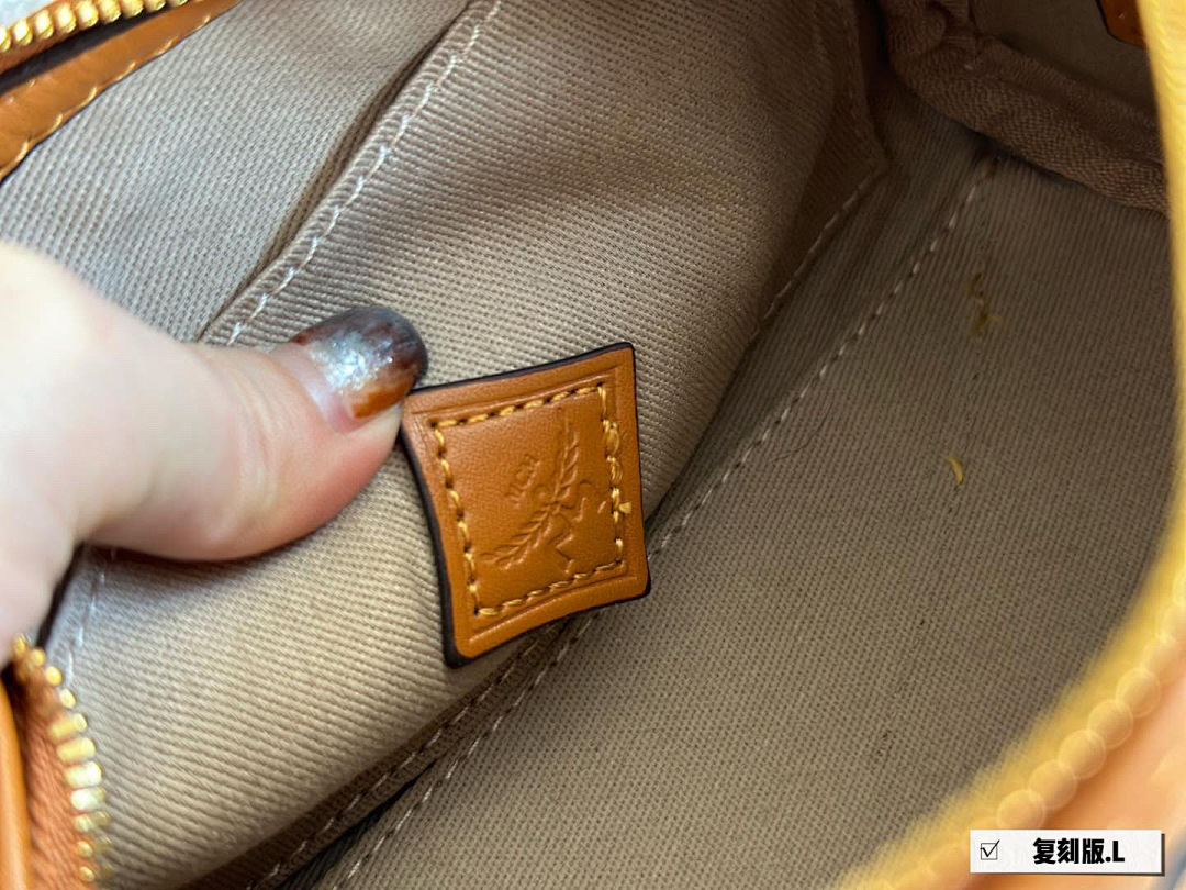MCM Boston Bag view