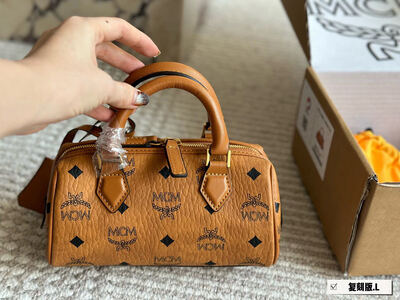 MCM Boston Bag view 6