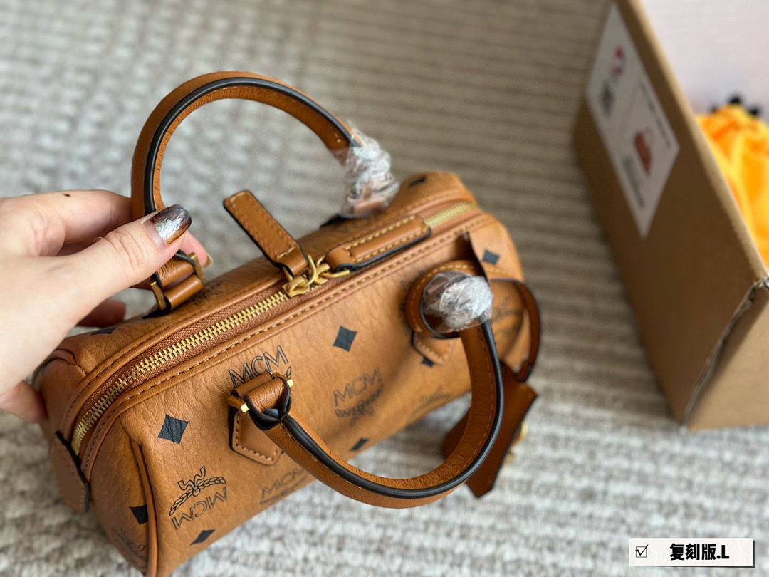 MCM Boston Bag view