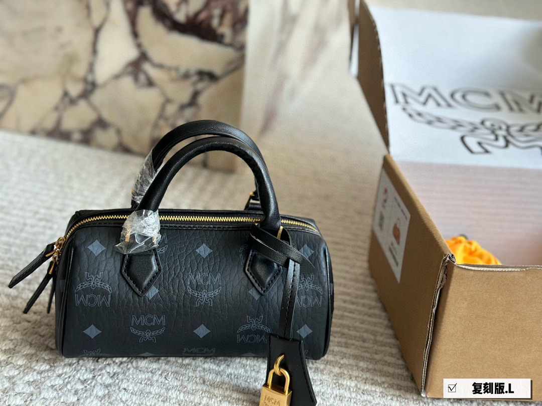 MCM Boston Bag view