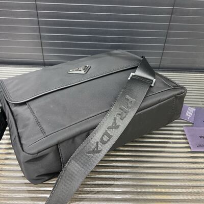 Prada Nylon Shoulder Bag view 12