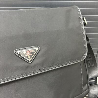 Prada Nylon Shoulder Bag view 13