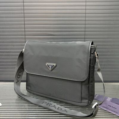 Prada Nylon Shoulder Bag view 17