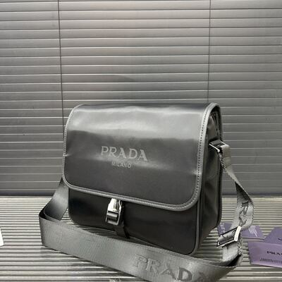 Prada Nylon Shoulder Bag view 26