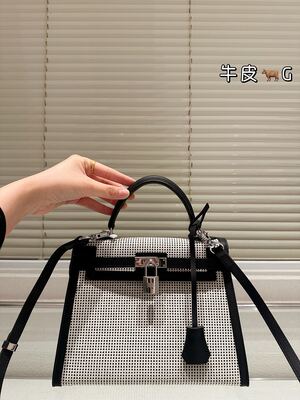 Burberry Checkerboard Tote view 4