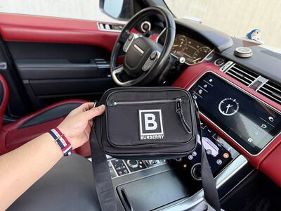Burberry Logo Crossbody Bag view 6