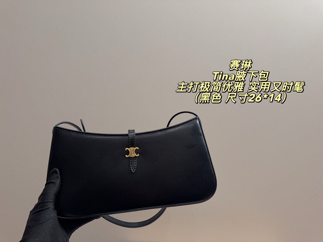 Celine Tina Shoulder Bag view