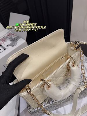 Dior Lady Dior Handbag view 3