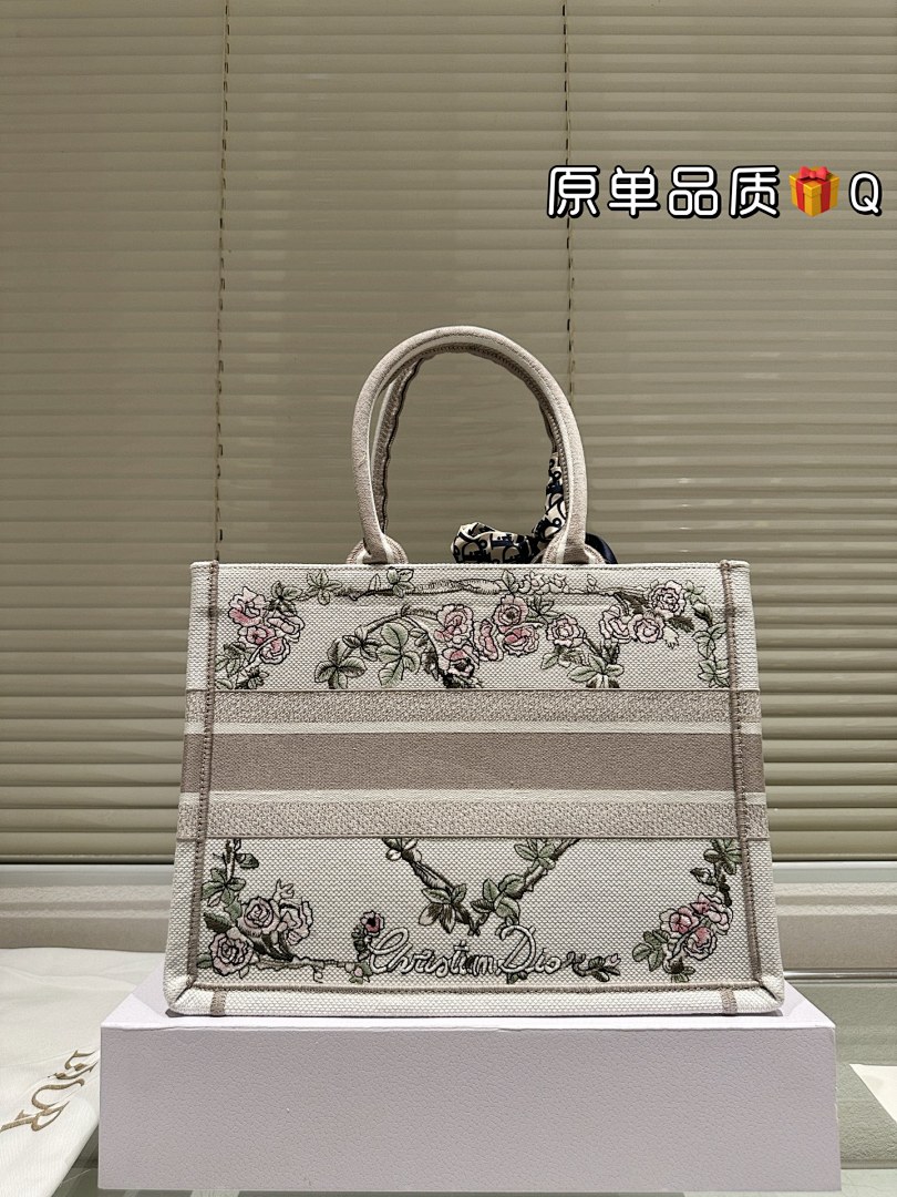 Dior Book Tote view