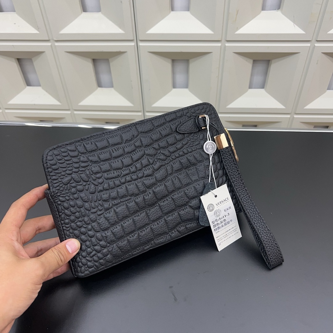 Versace Crocodile Wallet view