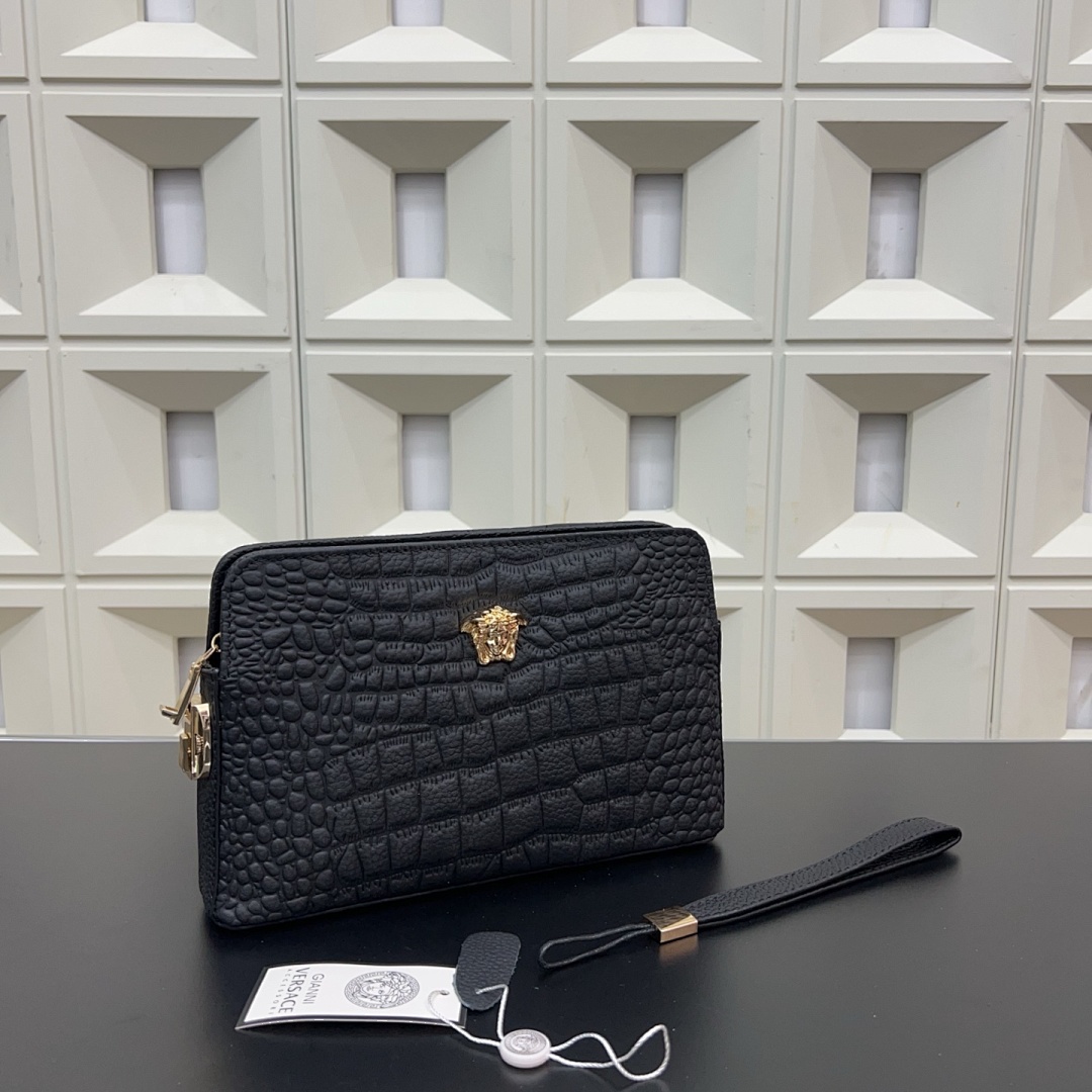 Versace Crocodile Wallet view