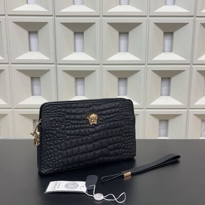 Versace Crocodile Wallet view 9