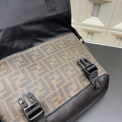 Fendi Zucca Canvas Crossbody view 5