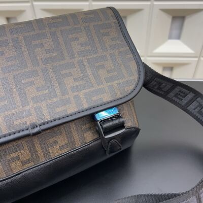 Fendi Zucca Canvas Crossbody