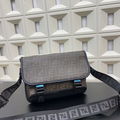 Fendi Zucca Canvas Crossbody view 6