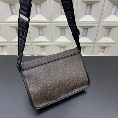 Fendi Zucca Canvas Crossbody view 7