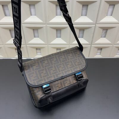 Fendi Zucca Canvas Crossbody view 8