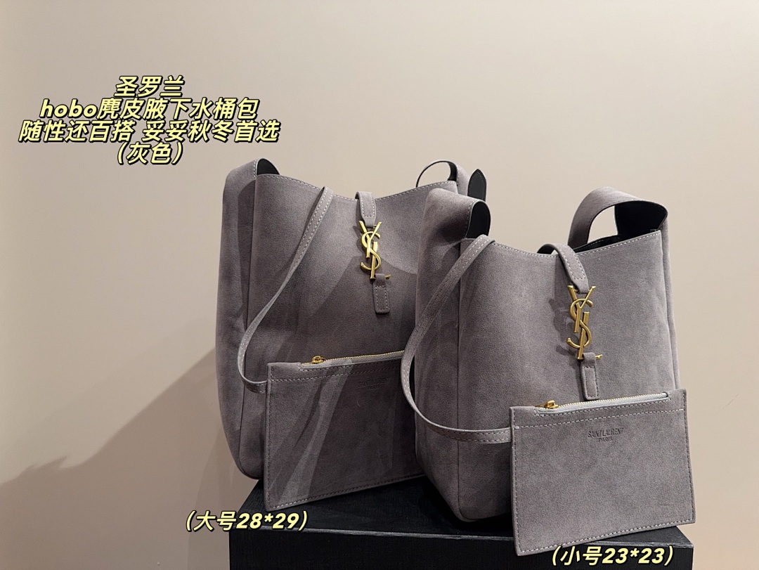 Saint Laurent Hobo Shoulder Bag view