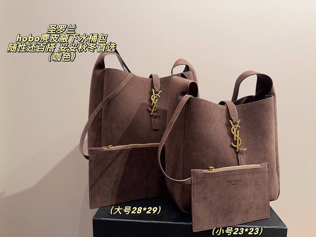 Saint Laurent Hobo Shoulder Bag view