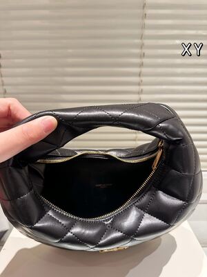 Saint Laurent Quilted Hobo Bag view 2