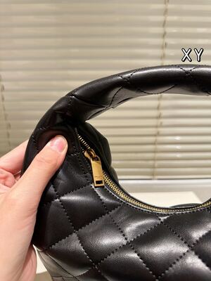 Saint Laurent Quilted Hobo Bag view 5